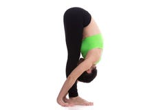 Uttanasana, интенсивное представление йоги простирания стоковое изображение Uttanasana, интенсивное представление йоги простирания стоковое изображение