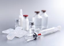 Vaccineringutrustning arkivfoto Vaccineringutrustning arkivfoto