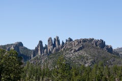 Vagga bildande i Custer State Park royaltyfria bilder Vagga bildande i Custer State Park royaltyfria bilder