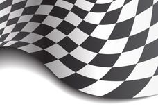 Vague à carreaux de drapeau sur le vecteur blanc de fond de championnat de course de conception illustration stock Vague à carreaux de drapeau sur le vecteur blanc de fond de championnat de course de conception illustration stock