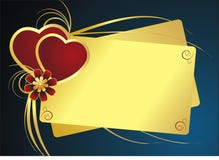 Valentine Card Royalty Free Stock Photo
