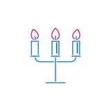 Valentinstag, Kerzenständer, Kerzenikone Kann für Netz, Logo, mobiler App, UI, UX verwendet werden lizenzfreie abbildung Valentinstag, Kerzenständer, Kerzenikone Kann für Netz, Logo, mobiler App, UI, UX verwendet werden lizenzfreie abbildung