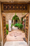 Valldemossa, jardín de Frederick Chopins imágenes de archivo libres de regalías Valldemossa, jardín de Frederick Chopins imágenes de archivo libres de regalías