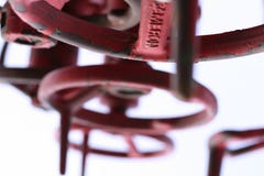 Valve handles Stock Photo Valve handles Stock Photo