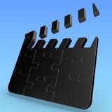 Valvola di film di puzzle royalty illustrazione gratis Valvola di film di puzzle royalty illustrazione gratis