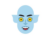 Vampire vector on a white background royalty free illustration Vampire vector on a white background royalty free illustration