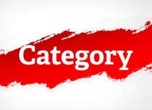 Van de categorie Rode Borstel Abstracte Illustratie Als achtergrond stock illustratie Van de categorie Rode Borstel Abstracte Illustratie Als achtergrond stock illustratie