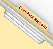 Van de de Omslagmisdaad van Strafregistermanilla het Dossier van de de Gegevensarrestatie vector illustratie Van de de Omslagmisdaad van Strafregistermanilla het Dossier van de de Gegevensarrestatie vector illustratie