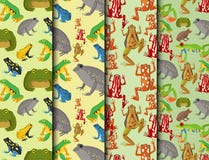 Van de het wild dierlijke groene froggy aard van het kikker vectorbeeldverhaal tropische van de de illustratie giftige pad grappi royalty-vrije illustratie Van de het wild dierlijke groene froggy aard van het kikker vectorbeeldverhaal tropische van de de illustratie giftige pad grappi royalty-vrije illustratie