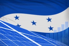 Van de de zonne-energiemacht van Honduras digitaal de grafiekconcept - moderne natuurlijke energie industriële illustratie 3D Ill stock illustratie Van de de zonne-energiemacht van Honduras digitaal de grafiekconcept - moderne natuurlijke energie industriële illustratie 3D Ill stock illustratie