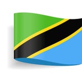 Van het de Vlag Vectoretiket van Tanzania de Markeringspictogram Royalty-vrije Stock Afbeelding Van het de Vlag Vectoretiket van Tanzania de Markeringspictogram Royalty-vrije Stock Afbeelding