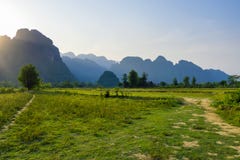 Vang Vieng Laos stock photo Vang Vieng Laos stock photo