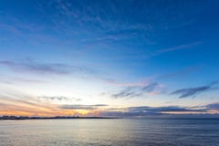 Vanilla clouds, sunset in Iceland. royalty free stock photos Vanilla clouds, sunset in Iceland. royalty free stock photos
