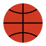 Vanlig sikt för basketboll uppifrån stock illustrationer Vanlig sikt för basketboll uppifrån stock illustrationer
