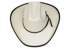 Vaquero Hat Isolated fotos de archivo Vaquero Hat Isolated fotos de archivo