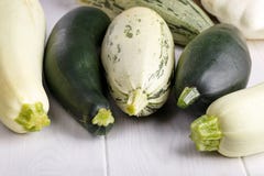 Summer squash zucchini patisson royalty free stock photo Summer squash zucchini patisson royalty free stock photo
