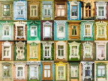 Variety windows from Russian town Rostov