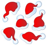 Varios sombreros 1 de la Navidad libre illustration Varios sombreros 1 de la Navidad libre illustration