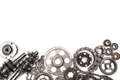 Various car parts and accessories, isolated on white background - Image stock photo Various car parts and accessories, isolated on white background - Image stock photo