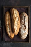 Various fresh bread