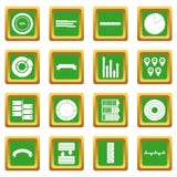 Various people icons set green. Various people icons set in green color isolated vector illustration for web and any design vector illustration Various people icons set green. Various people icons set in green color isolated vector illustration for web and any design vector illustration