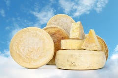 Various Types Of Cheese With Bread Royalty Free Stock Photo Various Types Of Cheese With Bread Royalty Free Stock Photo