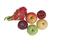 Variété de vue supérieure de fruits photographie stock Variété de vue supérieure de fruits photographie stock