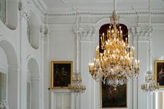 VARSOVIA, POLAND/EUROPE - 17 DE SEPTIEMBRE: Lámpara en el Wilanow fotografía de archivo libre de regalías VARSOVIA, POLAND/EUROPE - 17 DE SEPTIEMBRE: Lámpara en el Wilanow fotografía de archivo libre de regalías
