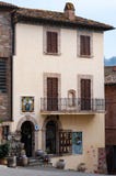 Deruta, a town in Umbria famous for its artistic hand-made and painted ceramics, Italy royalty free stock photos Deruta, a town in Umbria famous for its artistic hand-made and painted ceramics, Italy royalty free stock photos