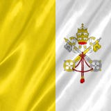 Vatican City Flag royalty free stock photo Vatican City Flag royalty free stock photo