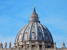 Vaticano - Particolare della Cupola di San Pietro