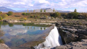 Vattenfall i Montenegro arkivfilmer Vattenfall i Montenegro arkivfilmer