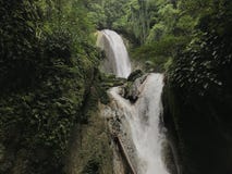 Vattenfall Nabire Papua Indonesien royaltyfria bilder Vattenfall Nabire Papua Indonesien royaltyfria bilder