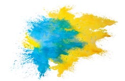 Vattenfärgfärgstänk på vit bakgrund stock illustrationer Vattenfärgfärgstänk på vit bakgrund stock illustrationer