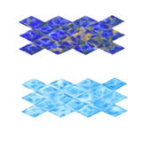 Vattenfärgtextur isolerade geometriskt objekt stock illustrationer Vattenfärgtextur isolerade geometriskt objekt stock illustrationer