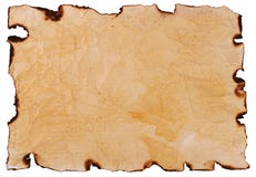 Vecchia carta con i bordi bruciati immagini stock Vecchia carta con i bordi bruciati immagini stock