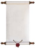 Vecchio rotolo di carta immagini stock Vecchio rotolo di carta immagini stock