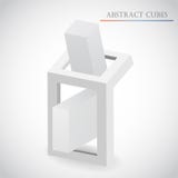 Vecteur abstrait de cube illustration stock Vecteur abstrait de cube illustration stock