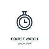 vecteur d'ic?ne de montre de poche de la collection de luxe de magasin Ligne mince illustration de vecteur d'ic?ne d'ensemble de illustration de vecteur vecteur d'ic?ne de montre de poche de la collection de luxe de magasin Ligne mince illustration de vecteur d'ic?ne d'ensemble de illustration de vecteur