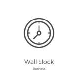 vecteur d'ic?ne d'horloge murale de collection d'affaires Ligne mince illustration de vecteur d'ic?ne d'ensemble d'horloge murale illustration stock vecteur d'ic?ne d'horloge murale de collection d'affaires Ligne mince illustration de vecteur d'ic?ne d'ensemble d'horloge murale illustration stock