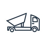 Vecteur d'icône de déchargeur d'isolement sur le fond blanc, signe de déchargeur illustration libre de droits Vecteur d'icône de déchargeur d'isolement sur le fond blanc, signe de déchargeur illustration libre de droits