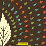 Vecteur de couleur de feuille de modèle d'impression illustration de vecteur Vecteur de couleur de feuille de modèle d'impression illustration de vecteur