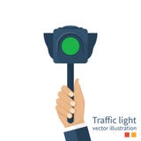 Vecteur de feu de signalisation illustration libre de droits Vecteur de feu de signalisation illustration libre de droits