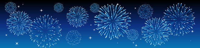 vecteur de feux d'artifice illustration stock vecteur de feux d'artifice illustration stock