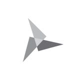 Vecteur géométrique simple de logo de conception de fan de turbine de triangle illustration de vecteur Vecteur géométrique simple de logo de conception de fan de turbine de triangle illustration de vecteur