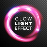 Vecteur rouge d'effet de la lumière de lueur de cercles Ligne remous au néon Ray Streaks d'énergie Fusées abstraites de lentille illustration stock Vecteur rouge d'effet de la lumière de lueur de cercles Ligne remous au néon Ray Streaks d'énergie Fusées abstraites de lentille illustration stock