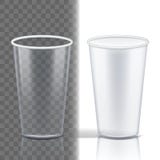 Vecteur transparent de tasse en plastique Objet propre Tasse de boissons Conteneur vide d'espace libre jetable de vaisselle Froid illustration stock Vecteur transparent de tasse en plastique Objet propre Tasse de boissons Conteneur vide d'espace libre jetable de vaisselle Froid illustration stock