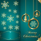 Vector Abstart Cyan Blue Christmas Invitation Card Royalty Free Stock Image Vector Abstart Cyan Blue Christmas Invitation Card Royalty Free Stock Image