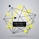 Vector abstract background with triangle. royalty free illustration Vector abstract background with triangle. royalty free illustration