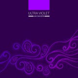 Vector abstract background with Ultra violet dotted curl, lines and swirls. Creative art background in dotwork style in violet. royalty free illustration Vector abstract background with Ultra violet dotted curl, lines and swirls. Creative art background in dotwork style in violet. royalty free illustration